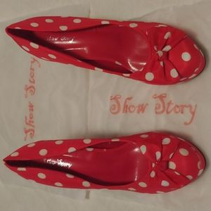 Red/ Ladies Heels for that "Minnie" look